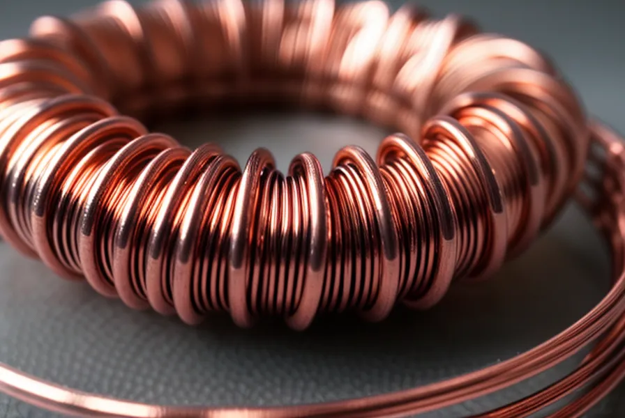 Alambre de cobre de 0.3 mm enrollado en espiral, la base del entorchado de la filigrana momposina
