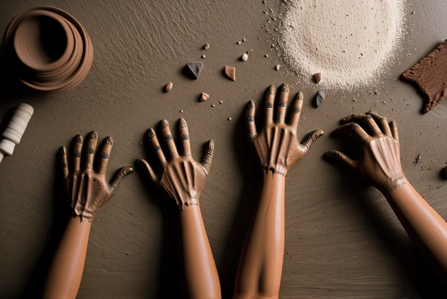 Arcilla polimérica mezclada con aceite de bebé, un método que no sirve como tip de modelado