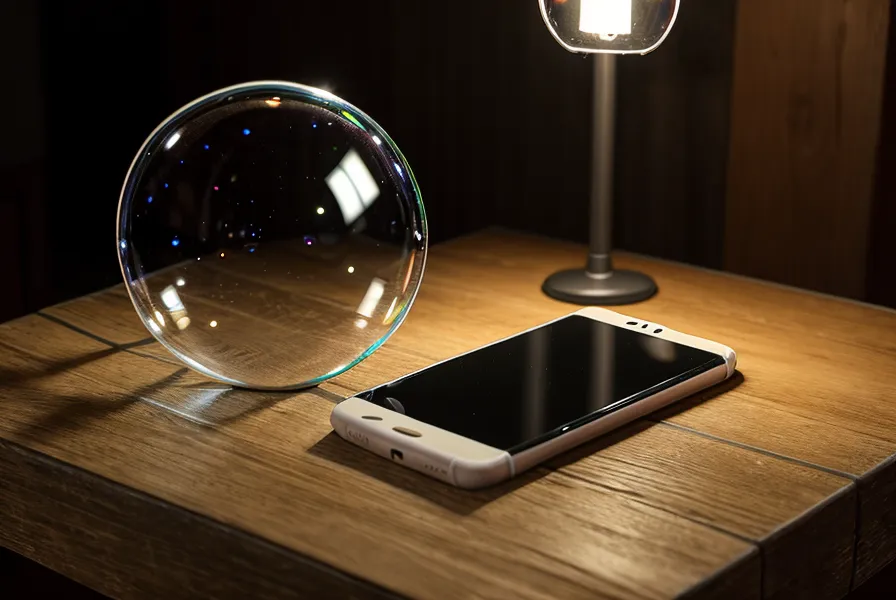 Aplicación de nivel en el celular usada para nivelar un molde de silicona grande antes de verter resina