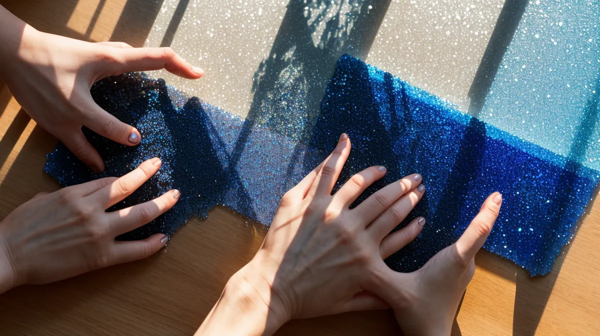 Cómo usar polvos de mica en resina epóxica para dar color a joyas artesanales, frasco de pigmento dorado sobre la mesa de trabajo